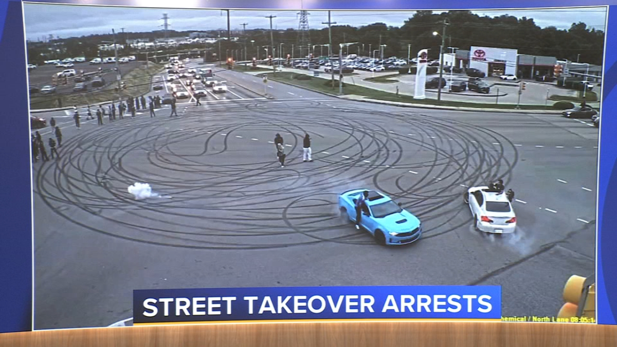 Drivers Identified in Montgomery County Intersection Takeover Incident