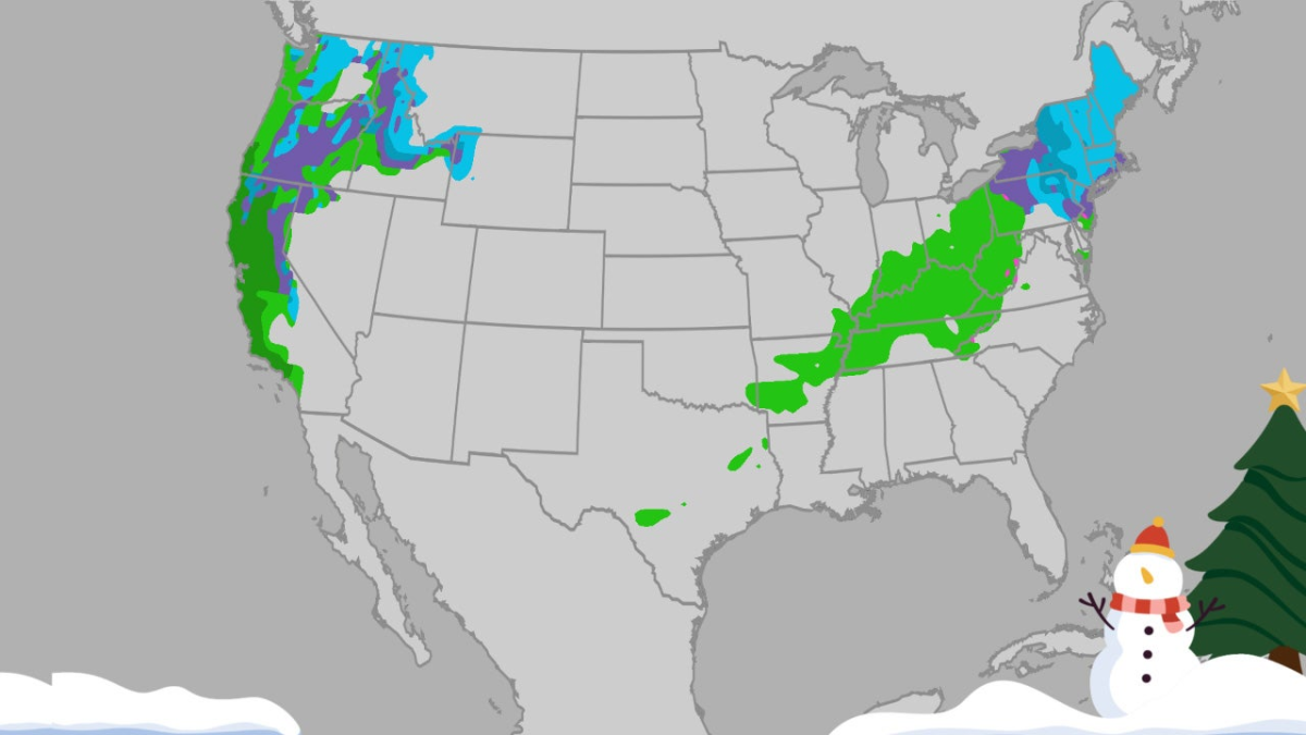 Holiday Travel Weather Outlook: Potential Disruptions Across the U.S.