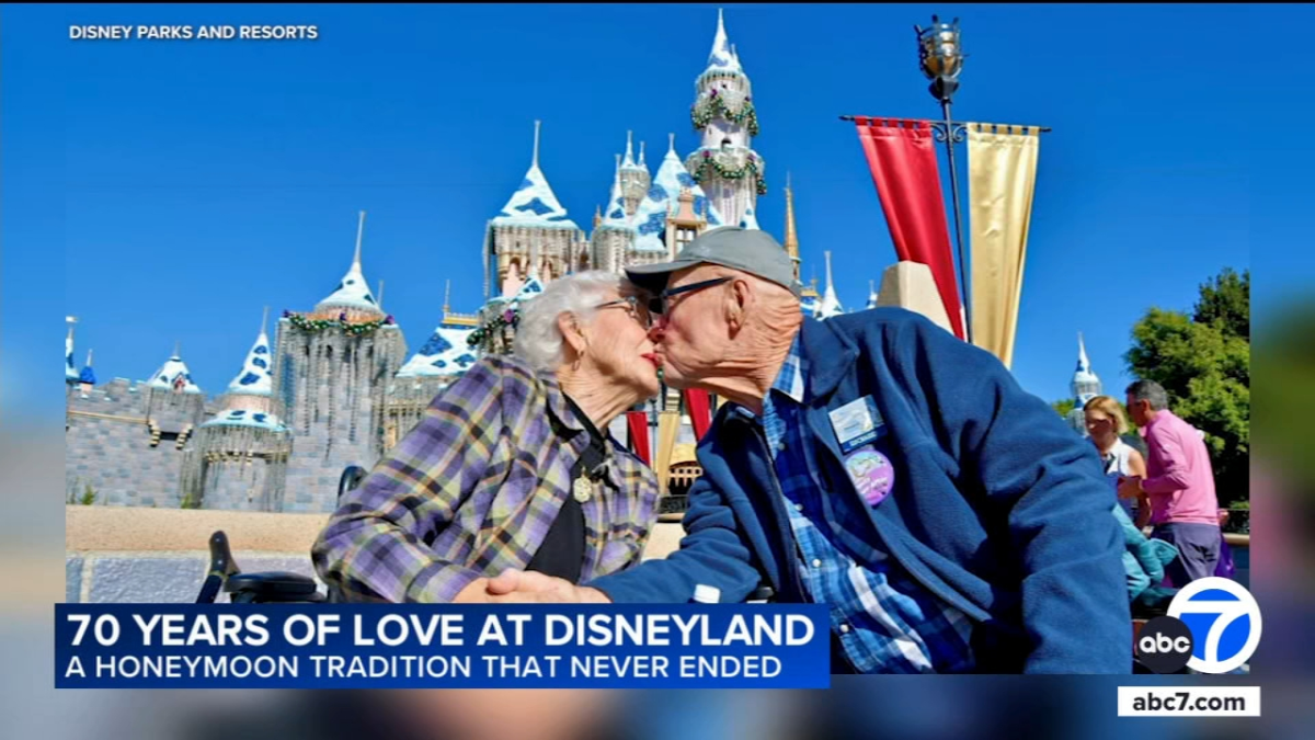 Disneyland Honeymoon Tradition: Couple Celebrates 70 Consecutive Anniversaries at the Park