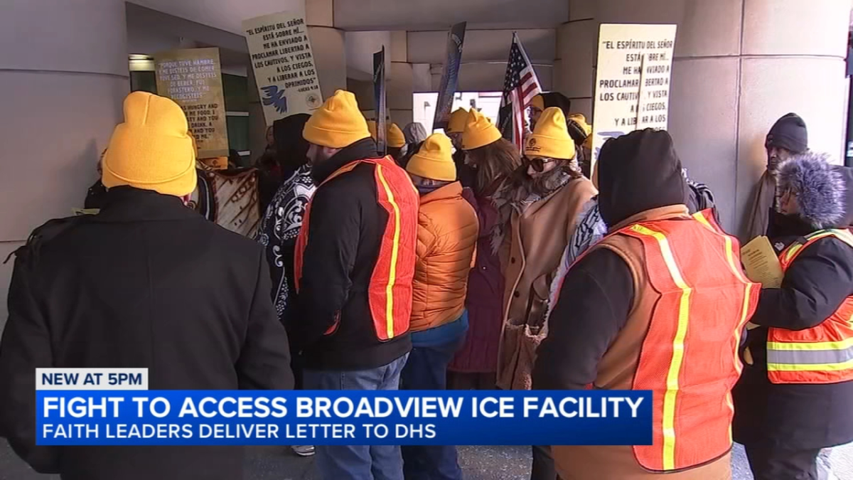 Catholic Leaders Seek Christmas Access to Broadview ICE Facility for Pastoral Care