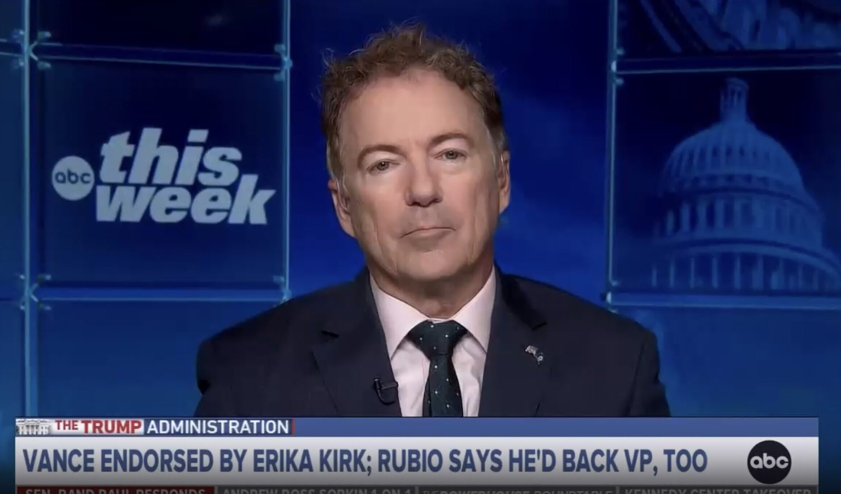 Rand Paul Expresses Opposition to JD Vance as Potential Successor to Trump