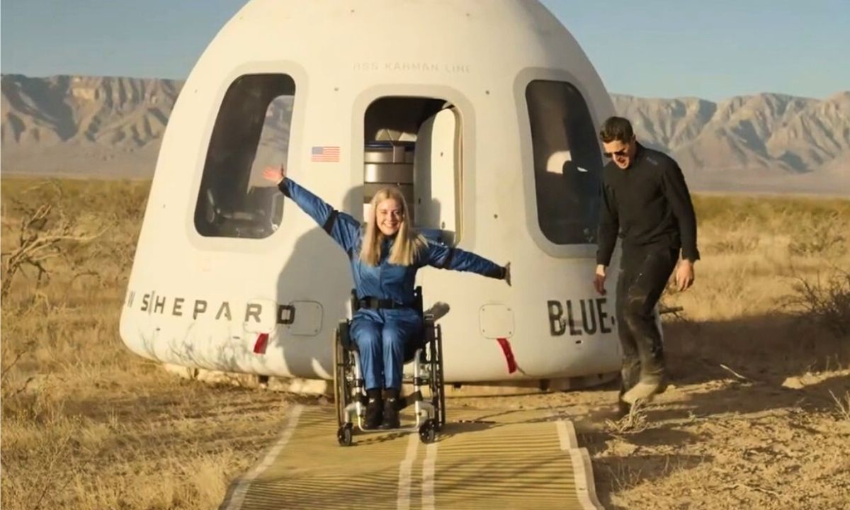Blue Origin Makes History with First Wheelchair User's Spaceflight
