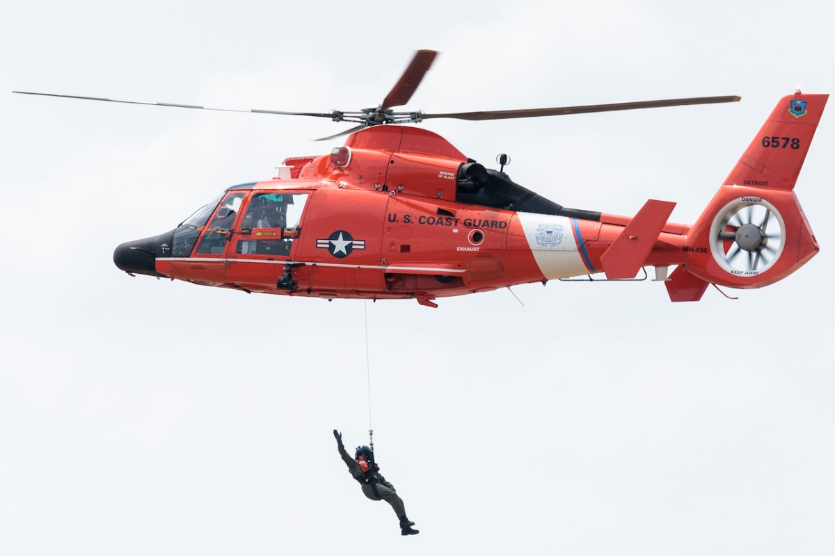 Coast Guard Conducts 70-Mile Medical Evacuation for Fisherman