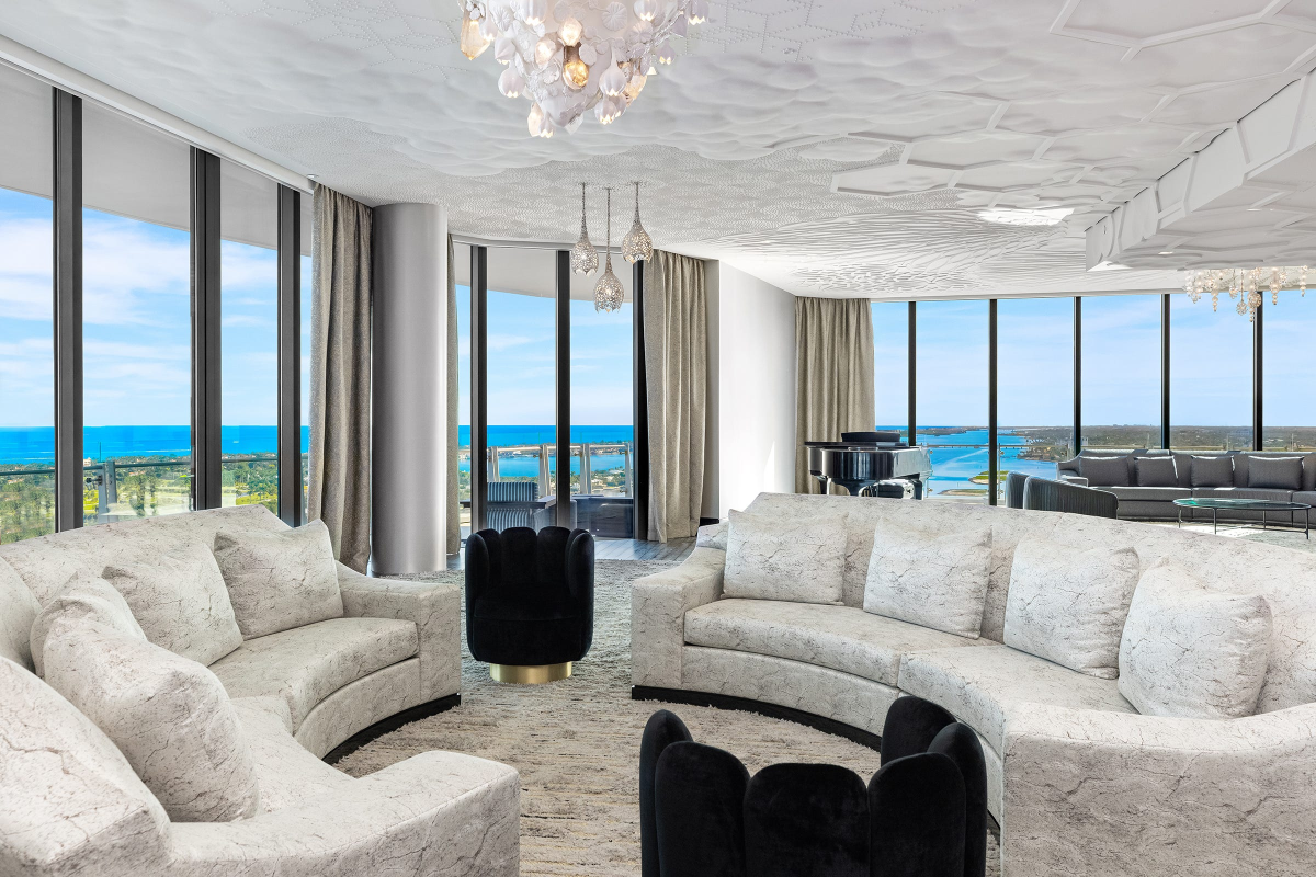 Luxury Penthouse in West Palm Beach Lists for $78.9 Million