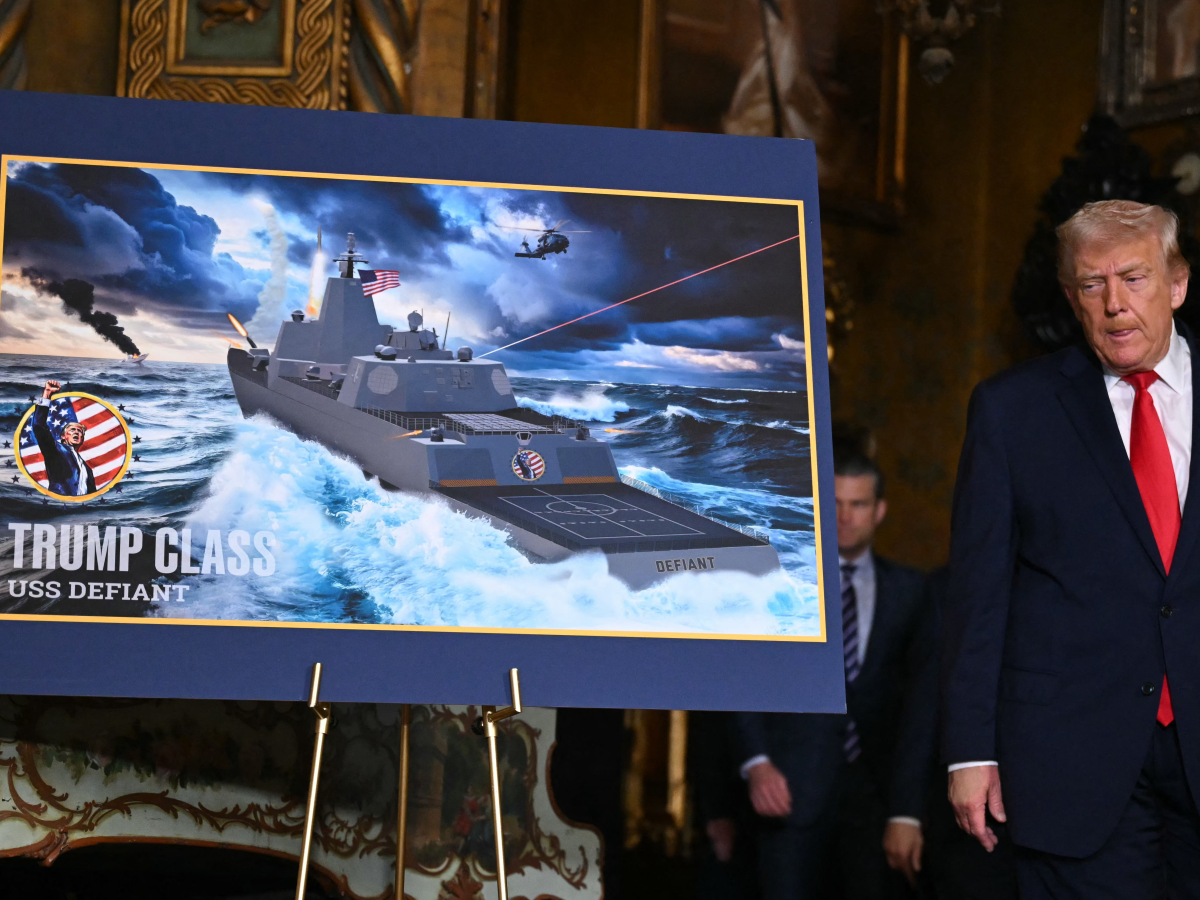 US Navy to Build New Trump-Class Battleships with Advanced AI and Laser Technology