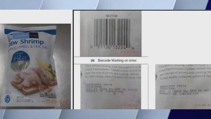 FDA Expands Recall of Frozen Shrimp Over Radioactive Contamination Concerns
