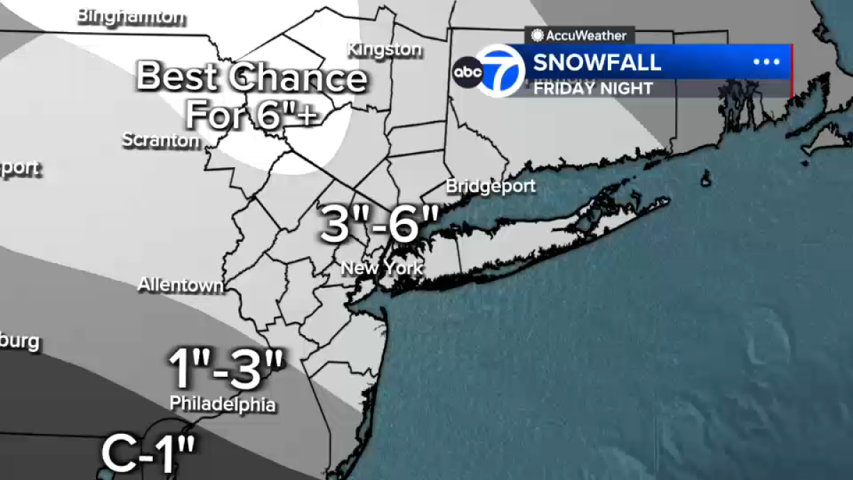 Winter Storm Alert: Significant Snowfall Expected in NYC and Tri-State Area This Weekend