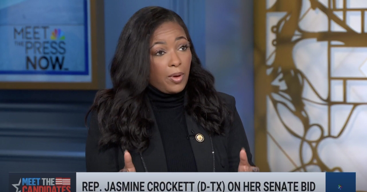 Jasmine Crockett Challenges Trump Administration's Border Statistics Accuracy