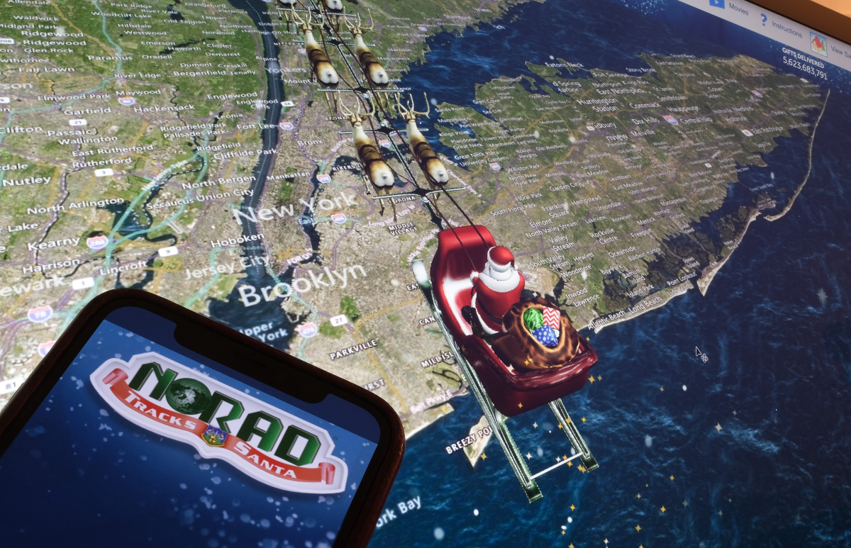 NORAD's Christmas Eve Santa Monitoring System Activates for Annual Journey