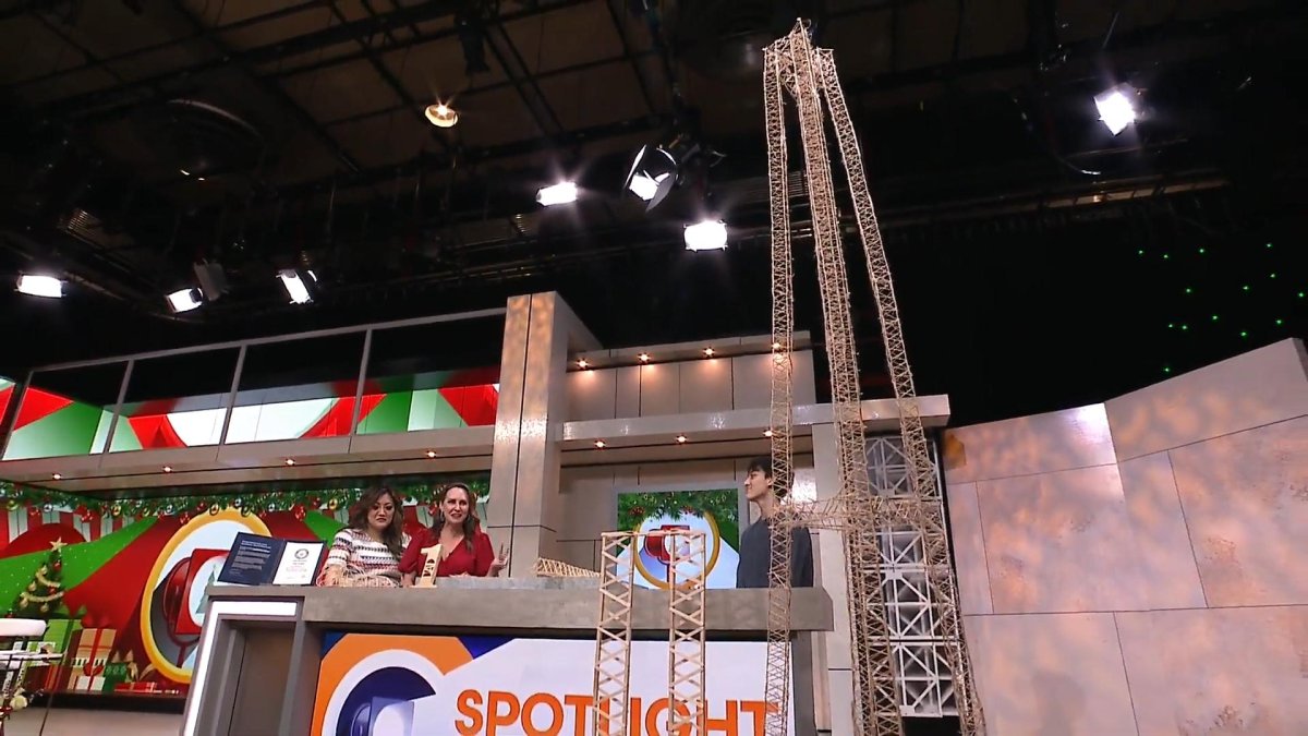 Illinois Teen Sets Guinness Record with Toothpick Eiffel Tower