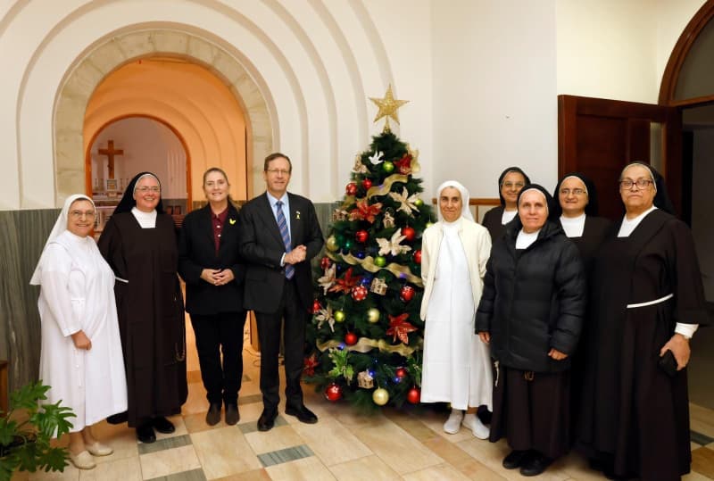 Israeli President Herzog Visits Christian Community, Reaffirms Religious Freedom