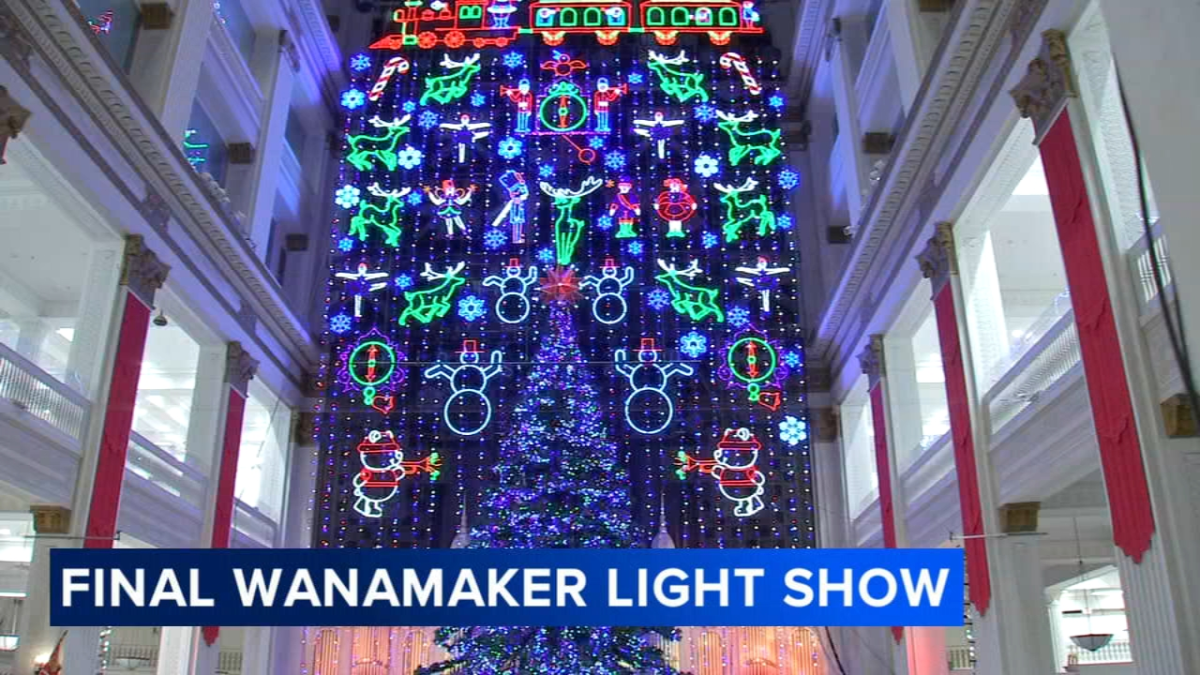 Historic Wanamaker Light Show Concludes Before Two-Year Renovation Break