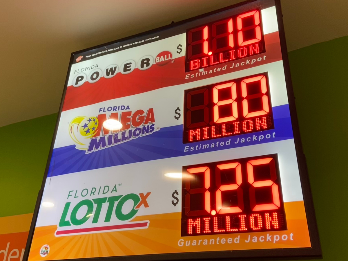 Florida Lotto Jackpot Climbs to $8.75 Million for Christmas Eve Drawing